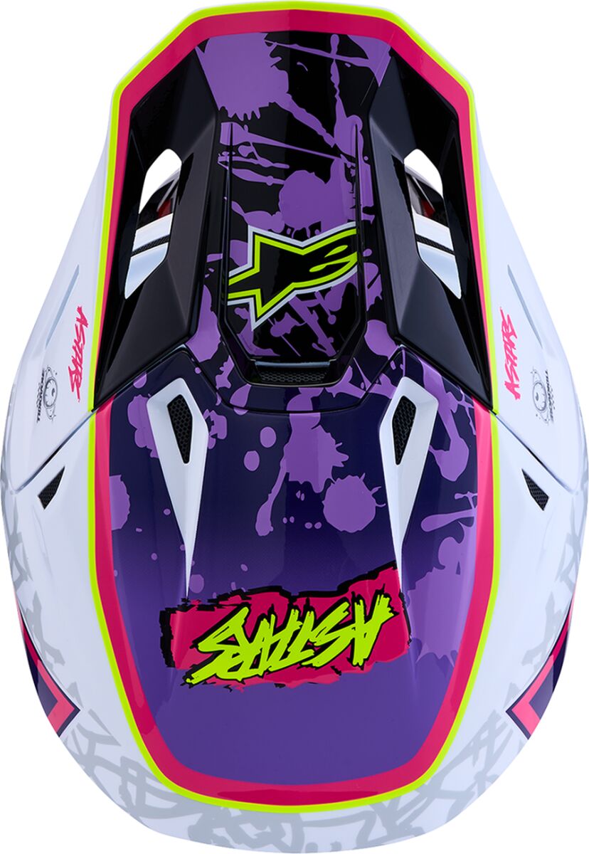 Alpinestars S-M7 Blaster Crossikypärä - 7