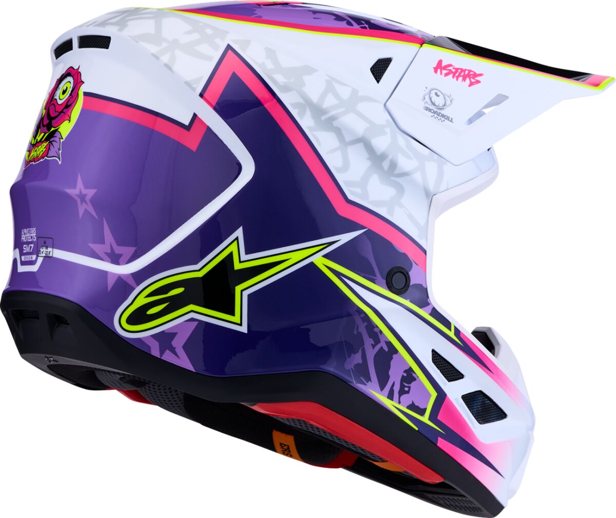 Alpinestars S-M7 Blaster Crossikypärä - 5