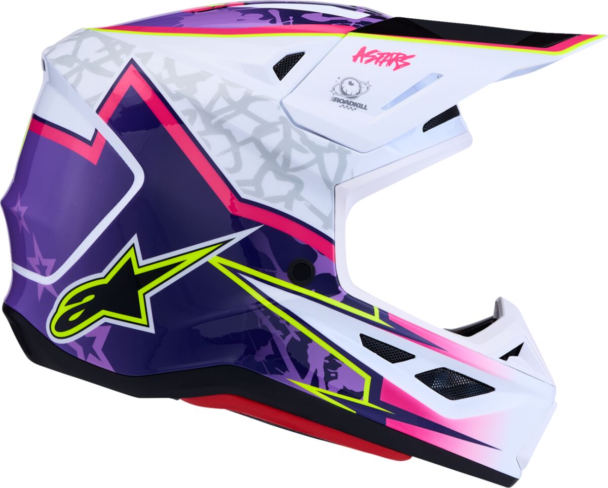 Alpinestars S-M7 Blaster Crossikypärä - 4