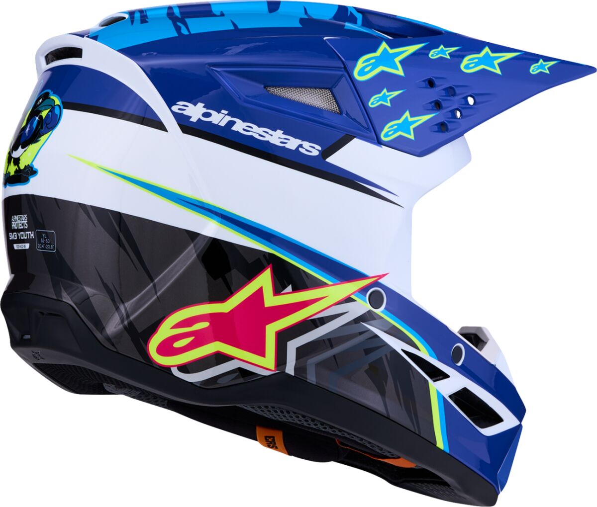 Alpinestars Youth SM3 Falcon Crosshjälm - 6