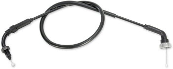 Moose Racing Black Vinyl Throttle Cable