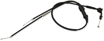Moose Racing Black Vinyl Throttle Cable