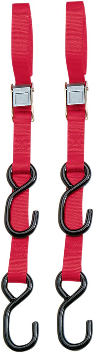 Parts Unlimited Heavy-Duty 7’ Cam Buckle Tie-Downs