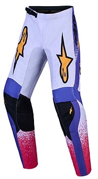 Pantaloni Youth Fluid Drag Alpinestars Blu/ Oro/ Viola/ Rosso