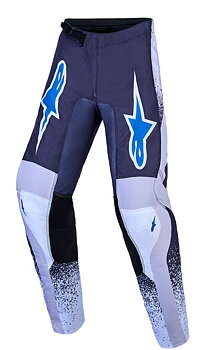 Pantaloni Youth Fluid Drag Alpinestars Blu/ Grigio/ Viola/ Bianco