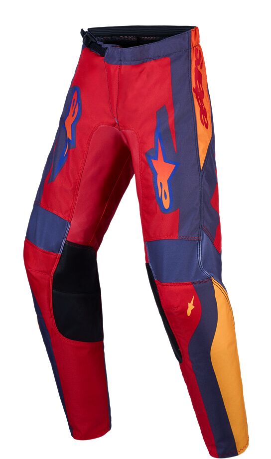 Alpinestars Youth Fluid Hunt Hose Schwarz/ Orange/ Lila/ Rot