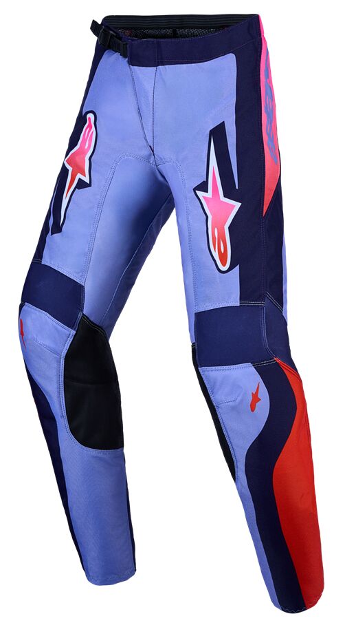 Alpinestars Youth Fluid Hunt Hose Schwarz/ Rosa/ Lila/ Rot