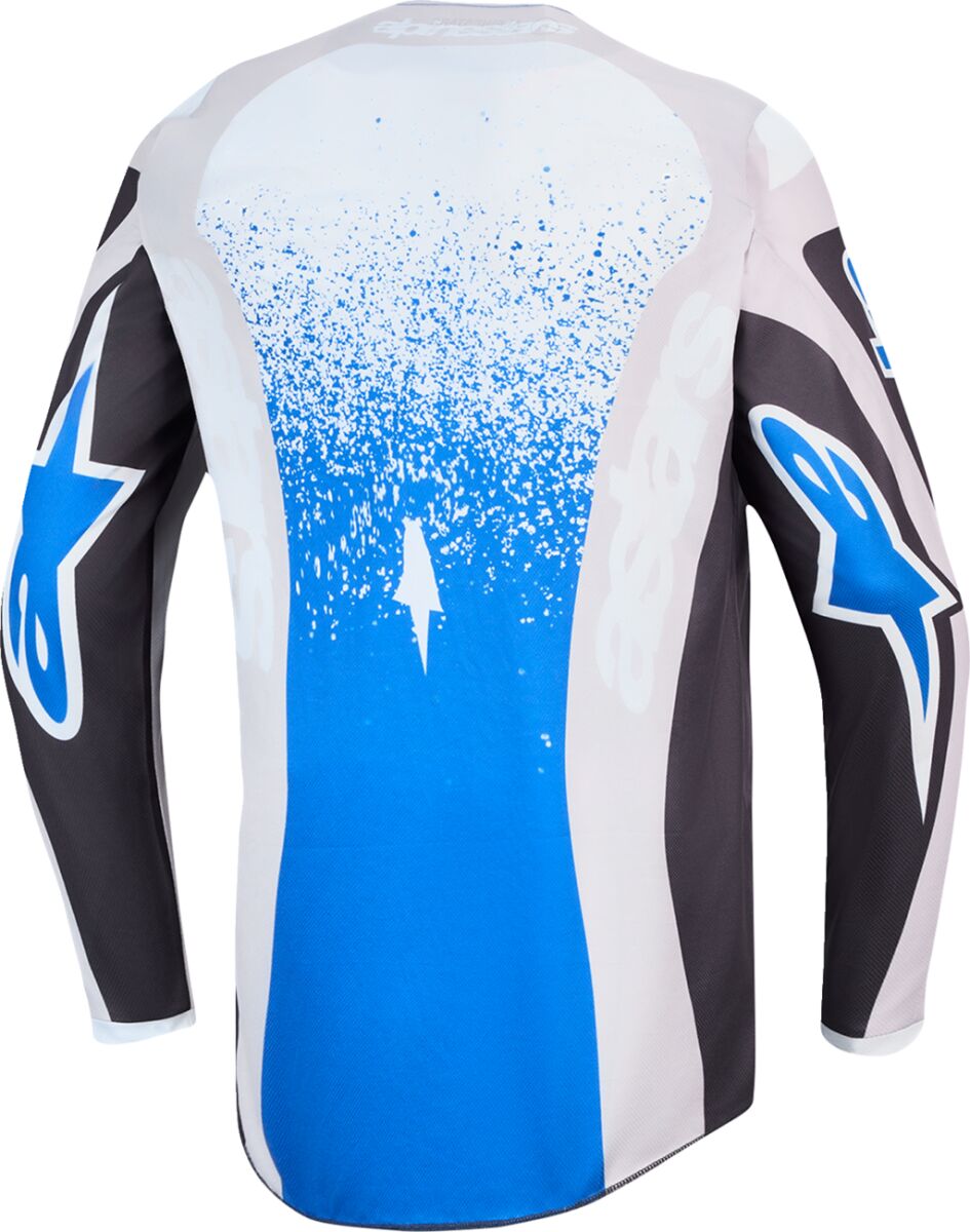 Alpinestars Youth Fluid Drag Crosströja Blå/ Grå/ Lila - 2