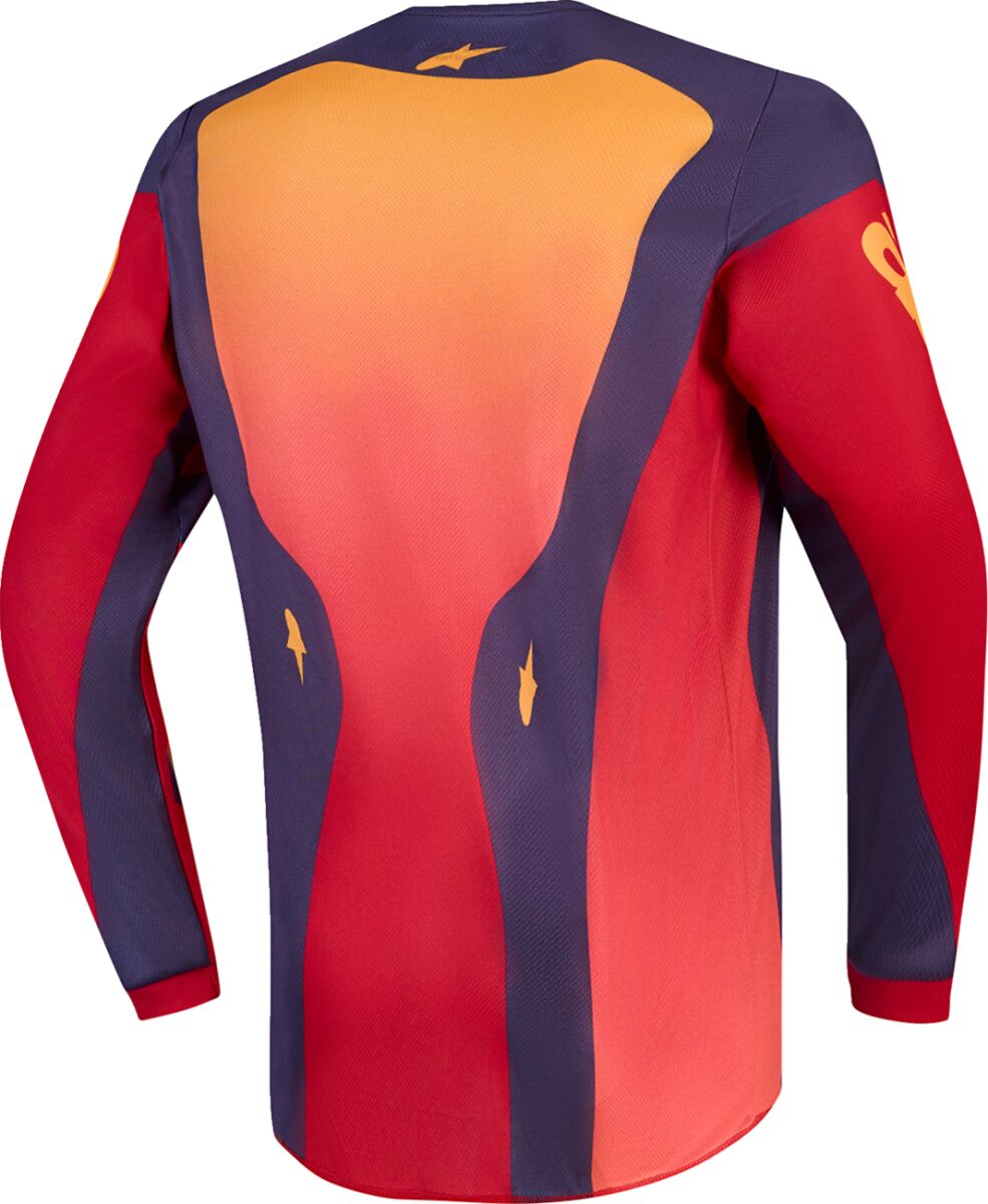 Alpinestars Youth Fluid Hunt Crossshirt Coral/ Rot - 2