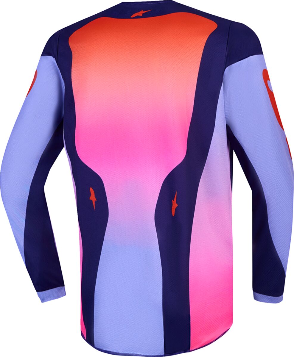 Alpinestars Youth Fluid Hunt Crosströja Rosa/ Lila - 2