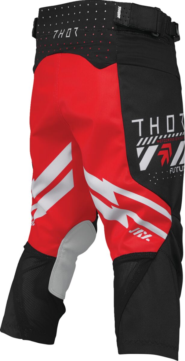 THOR Launchmode Futura Jugendhose Schwarz/ Grau/ Rot/ Wieß - 4