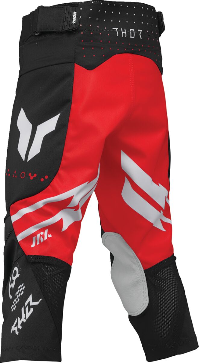 THOR Launchmode Futura Jugendhose Schwarz/ Grau/ Rot/ Wieß - 2
