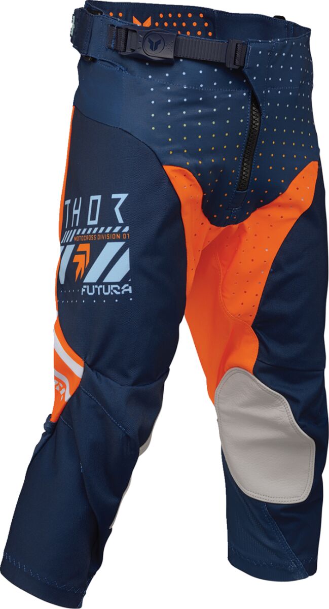 THOR Youth Launchmode Futura MX Pants Light Blue/ Blue/ Orange - 2