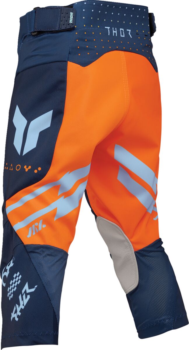 THOR Youth Launchmode Futura MX Pants Light Blue/ Blue/ Orange - 3