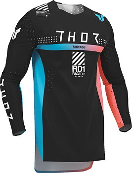 THOR Youth Sportmode Synth Crossipaita Musta/ Coral/ Turkoosi/ Valkoinen