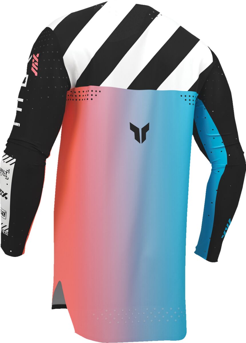 THOR Youth Sportmode Synth Crossipaita Musta/ Coral/ Turkoosi/ Valkoinen - 4