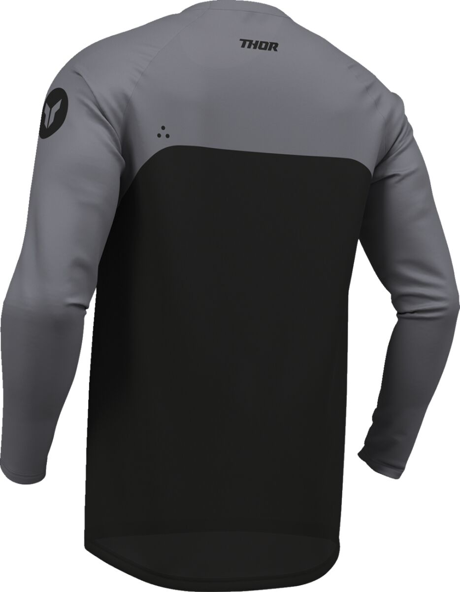 THOR Youth Ridemode Menace Crossipaita Musta/ Harmaa - 4