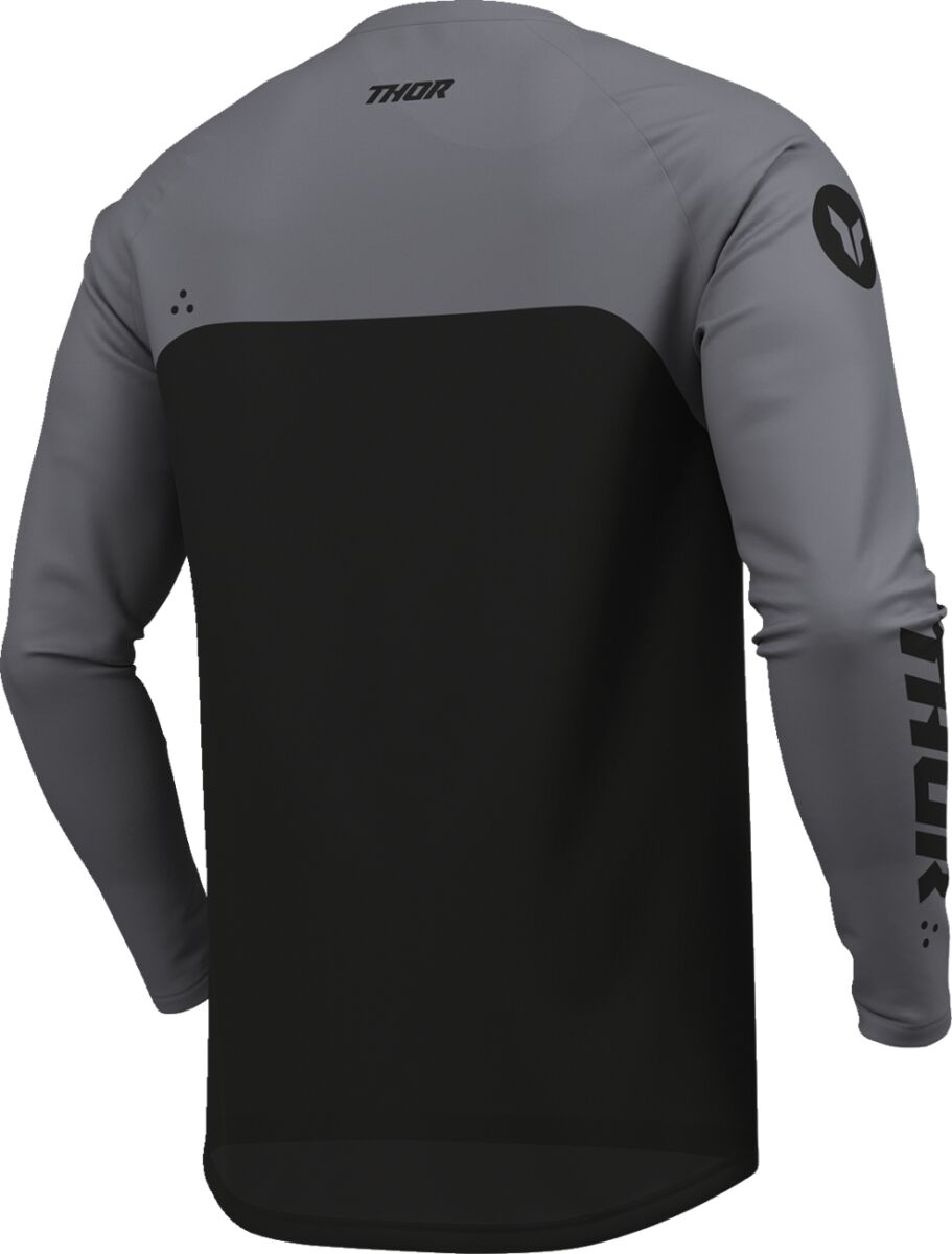 THOR Youth Ridemode Menace Crossipaita Musta/ Harmaa - 3