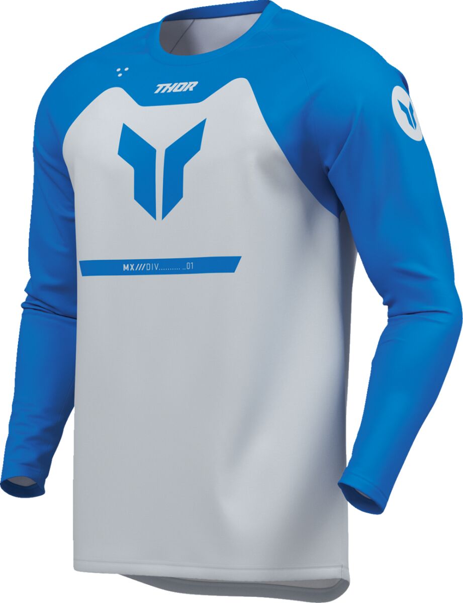 THOR Youth Ridemode Menace Crossipaita Sininen/ Valkoinen - 4