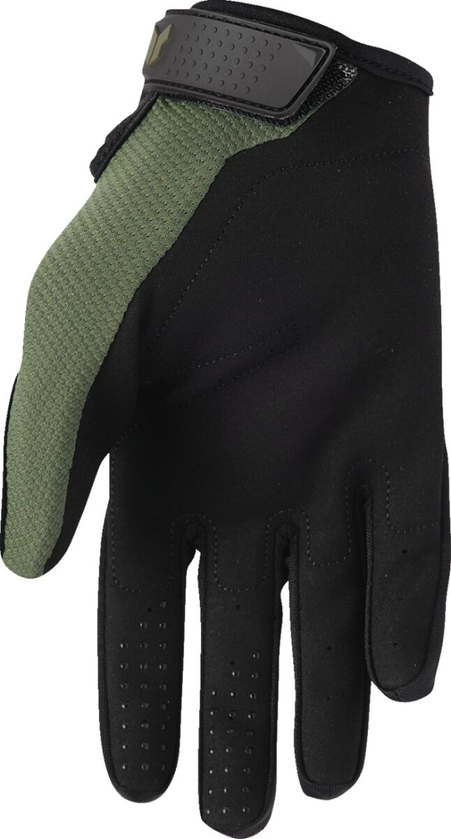 THOR Youth Ridemode Static Handschuhe Schwarz/ Camo Green - 2