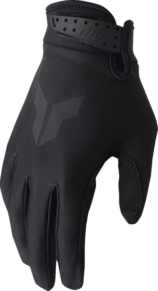 THOR Youth LAUNCHMODE Split MX Gloves Black