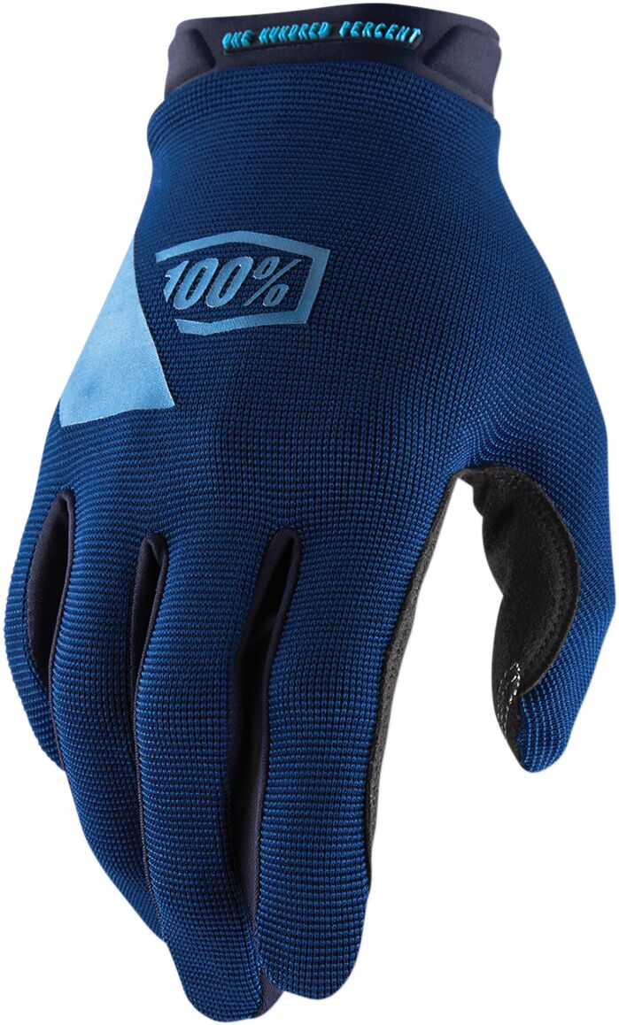 100% Ridecamp Gloves Blå