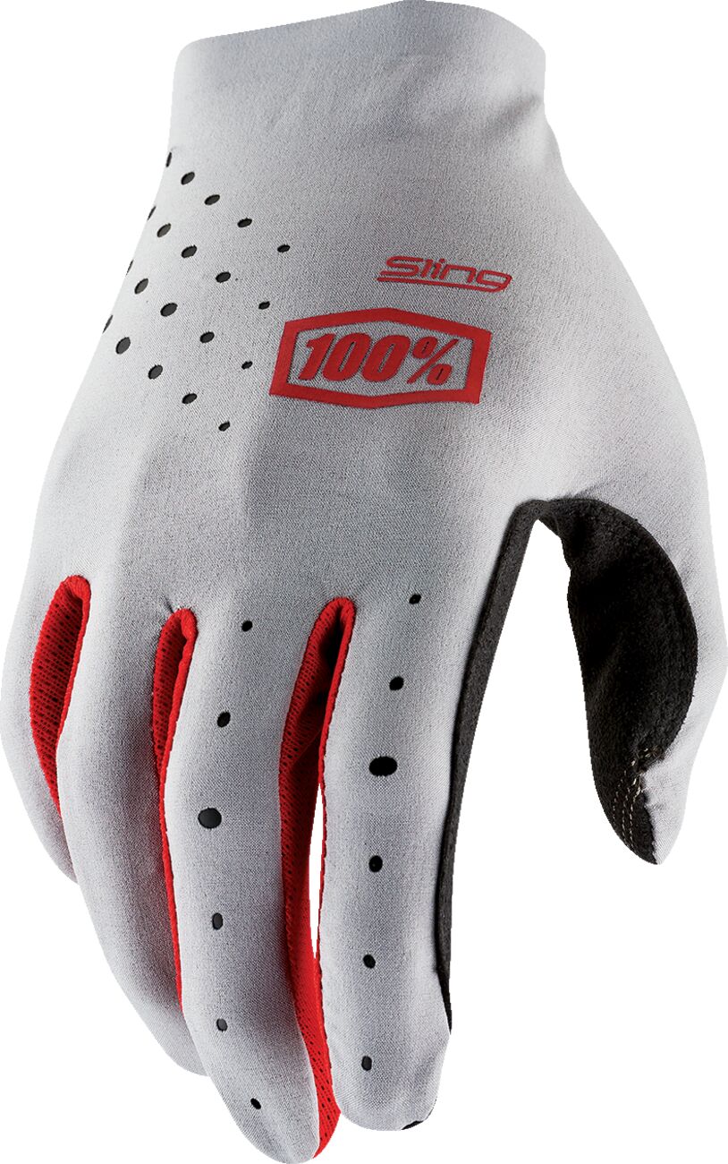 100% Sling MX Gloves Grå