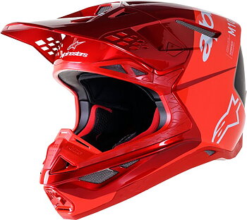 Alpinestars Supertech M10 Flood Crosshelm Rot