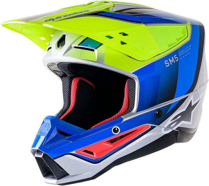 Alpinestars Supertech M5 Sail Crosshelm