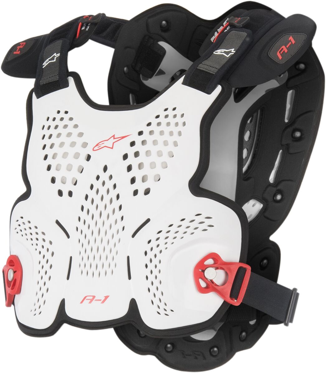 Déflecteur pare-pierres A-1 Alpinestars Noir/ Rouge/ Blanc