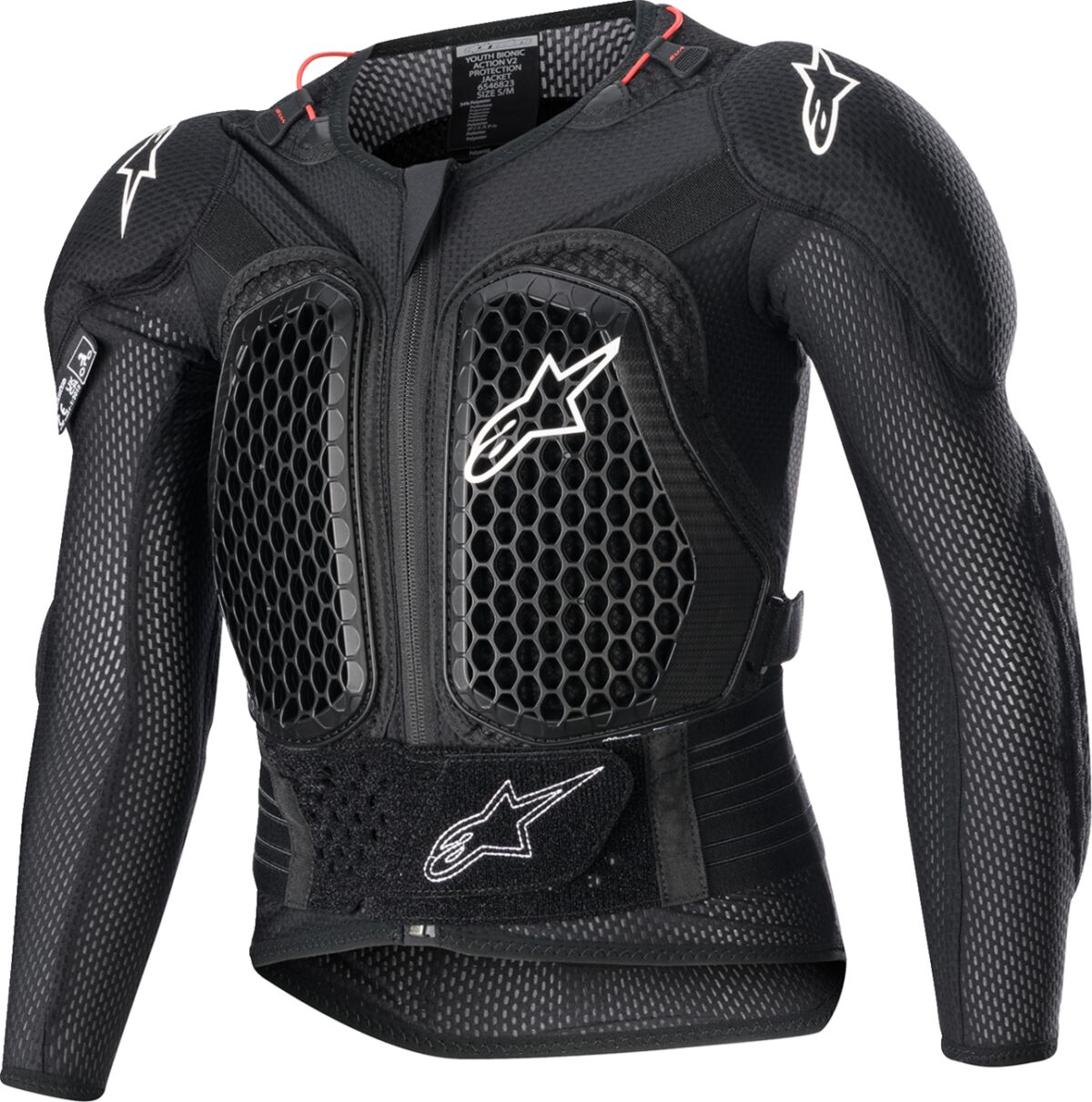 Alpinestars Youth Bionic Action V2 Protection Jacka Svart