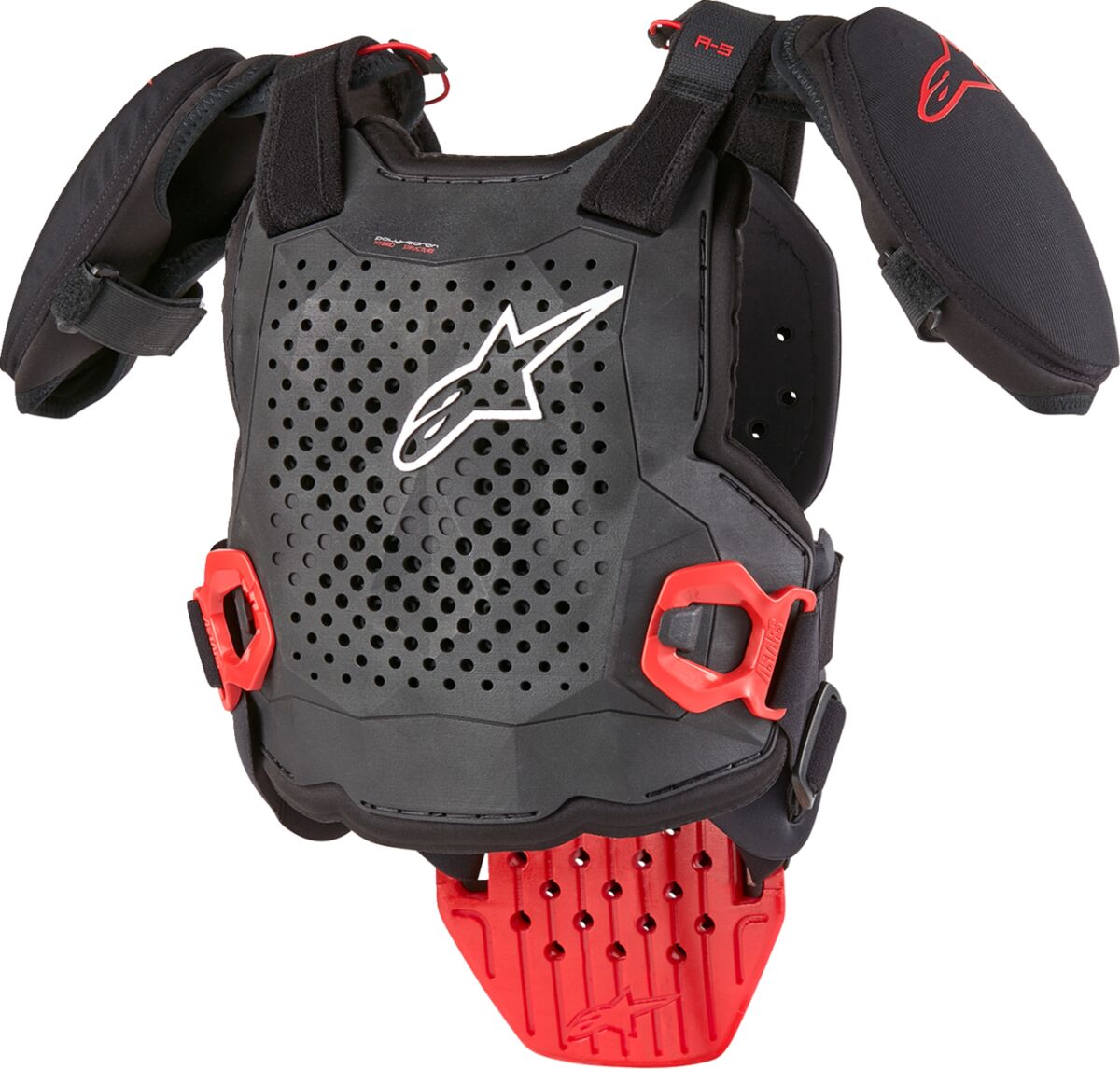 Alpinestars Youth A5 S v2 Body Armor Schwarz/ Rot