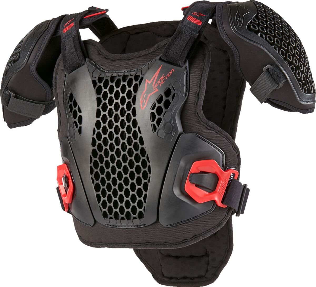 Alpinestars Youth Bionic Action Jacket Zwart/ Rood