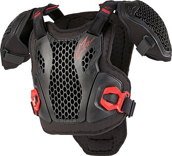 Alpinestars Youth Bionic Action Jacket Zwart/ Rood