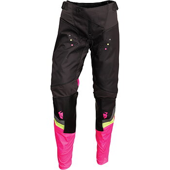 Thor Pulse Rev Women´s Pant, Charcoal/Fluo Pink