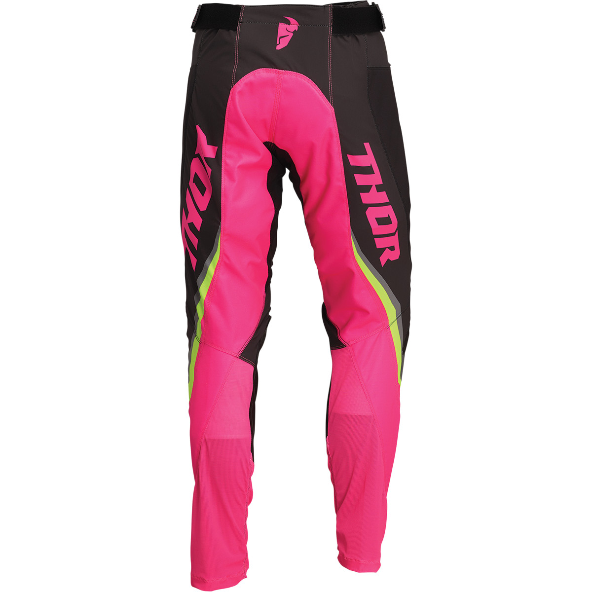 Thor Pulse Rev Kvinno Crossbyxa, Charcoal/Fluo Rosa - 5