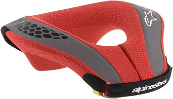 Alpinestars Youth Sequence Neck Roll Zwart/ Grijs/ Rood/ Wit