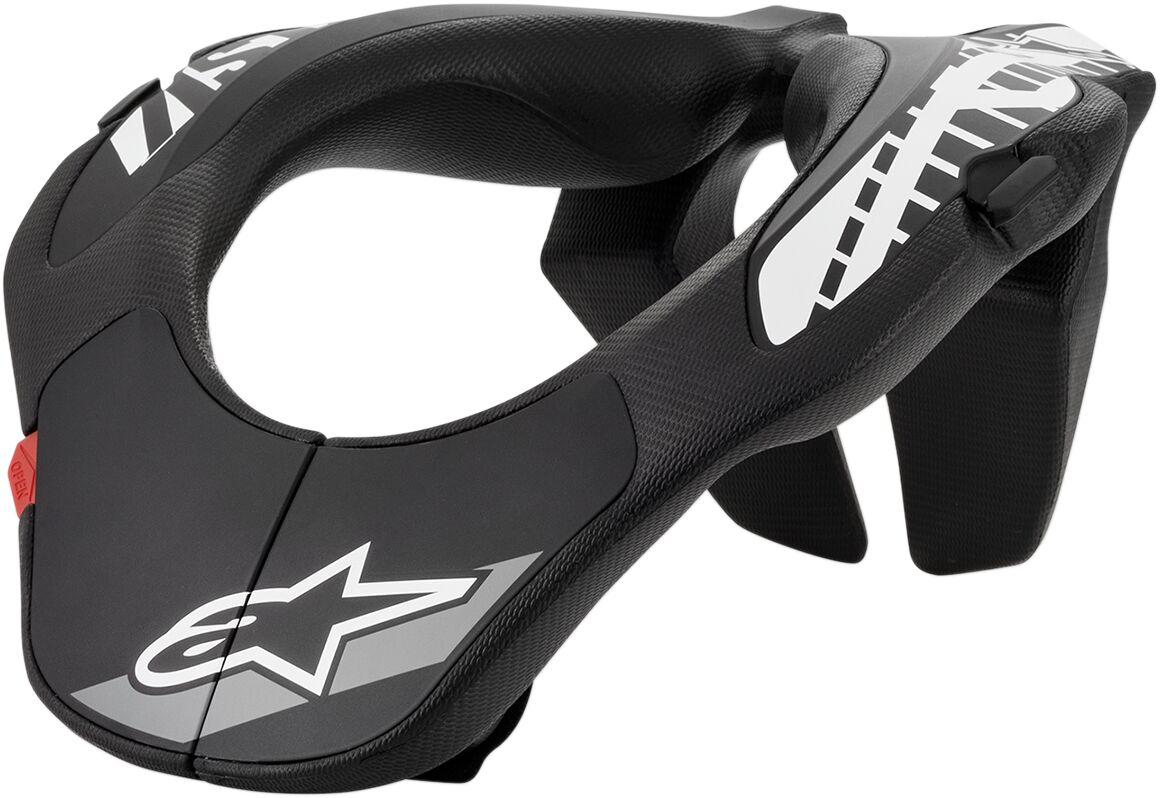 Alpinestars Youth Neck Support Sort/ Hvid