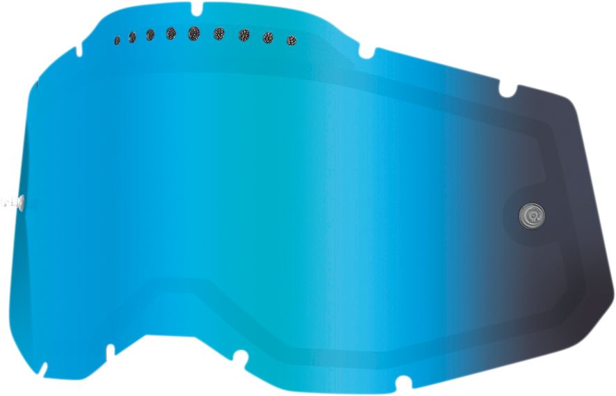 100% Accuri 2/Racecraft 2/Strata 2 Crossbriller Dual Lens Blå