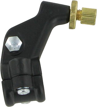 Parts Unlimited Two-Piece Black Lever Holder