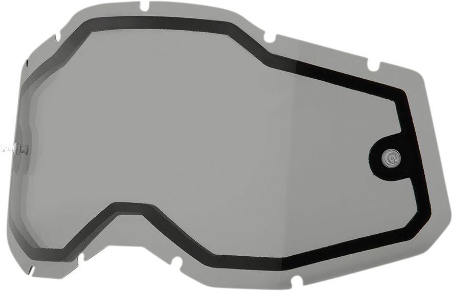 100% Accuri 2/Racecraft 2/Strata 2 Crossbriller Dual Lens Grå