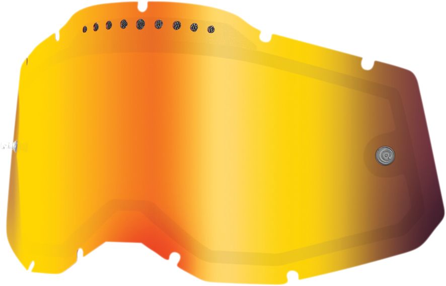 100% Accuri 2/Racecraft 2/Strata 2 Crossbril Dual Lens Rood