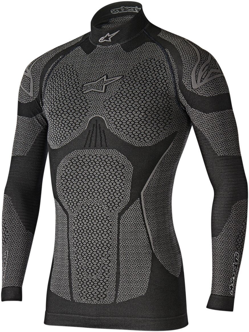 Alpinestars Ride Tech Winter Long Sleeve Underwear Top Black/ Grey