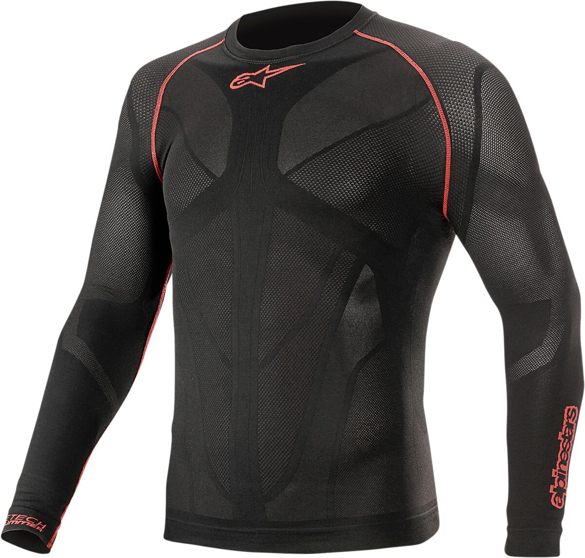 Alpinestars Ride Tech v2 Summer Long Sleeve Underwear Top Svart