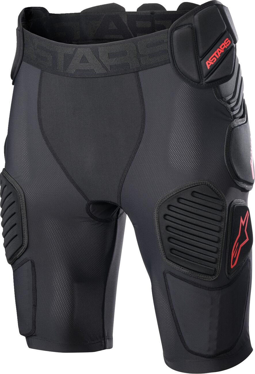 Bionic Pro Protection Shorts Alpinestars Negro/ Rojo