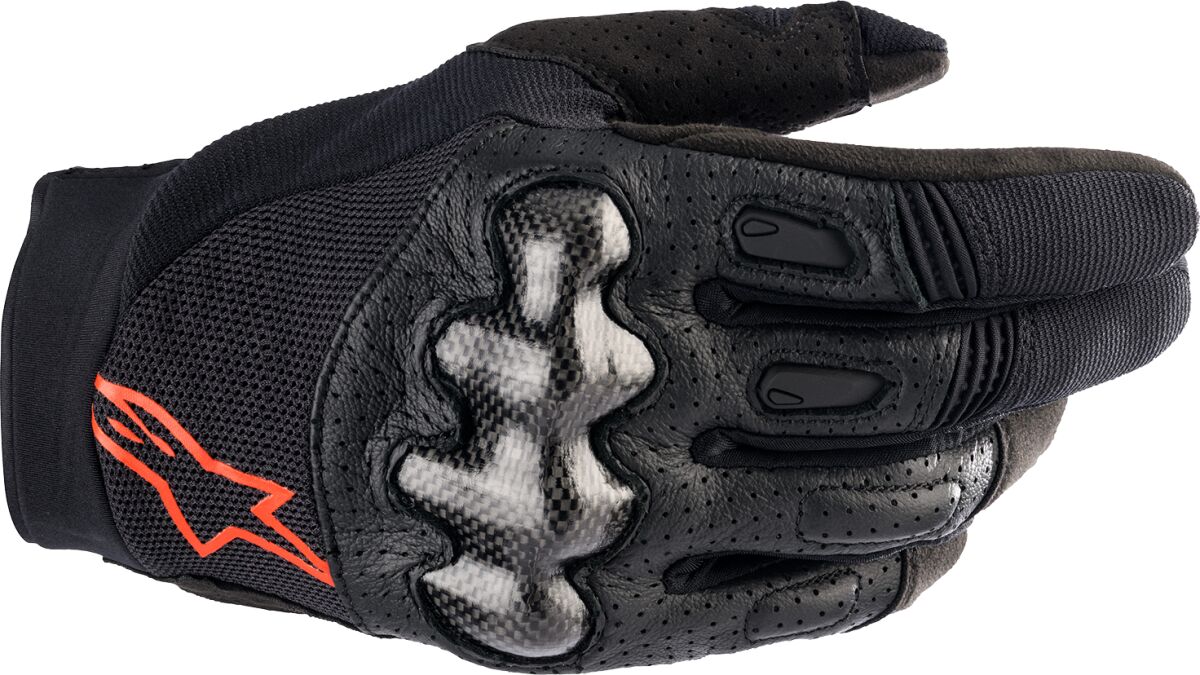 Alpinestars Megawatt Crosshandskar Svart/ Röd