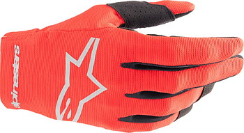 Alpinestars Youth Radar Crossihanskat Musta/ Punainen/ Hopea