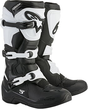 Stivali Tech 3 Alpinestars Nero/ Bianco