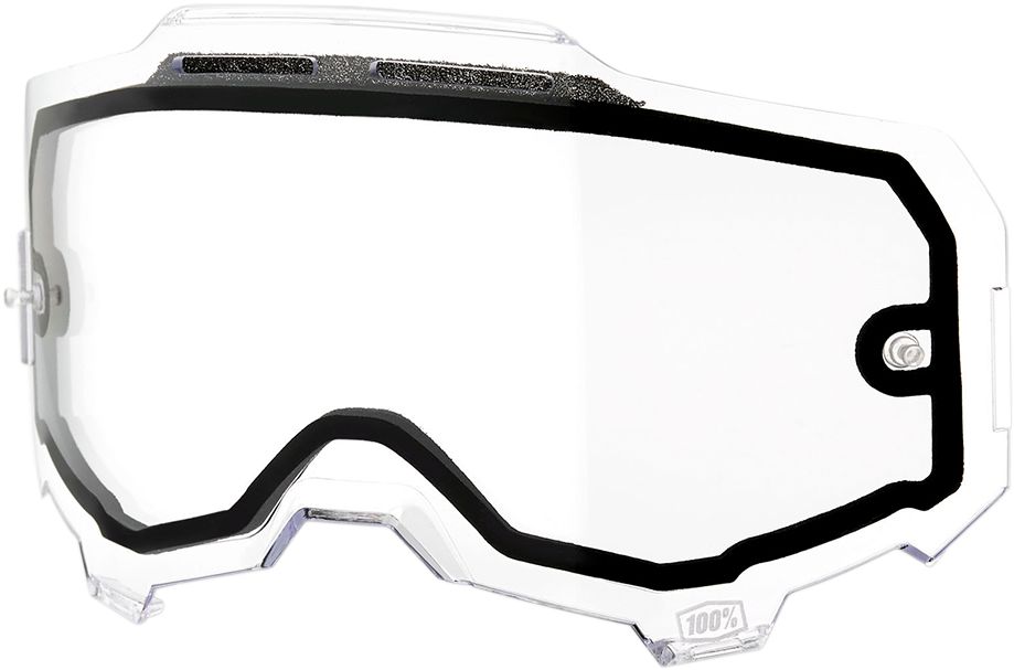 Masque Armega à double écran 100% Clear