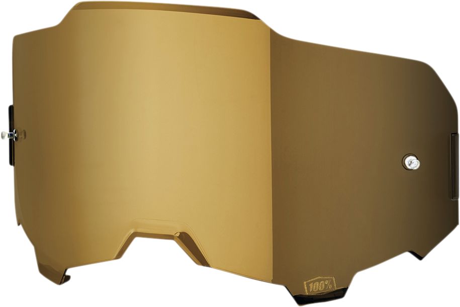 100% Armega Crossbriller Lens Guld